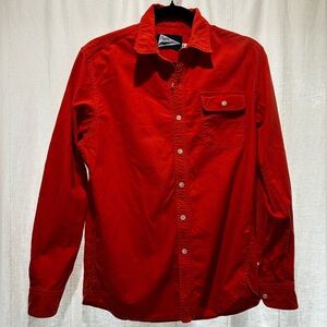 Pilgrim Surf Bright Orange Dress Shirt